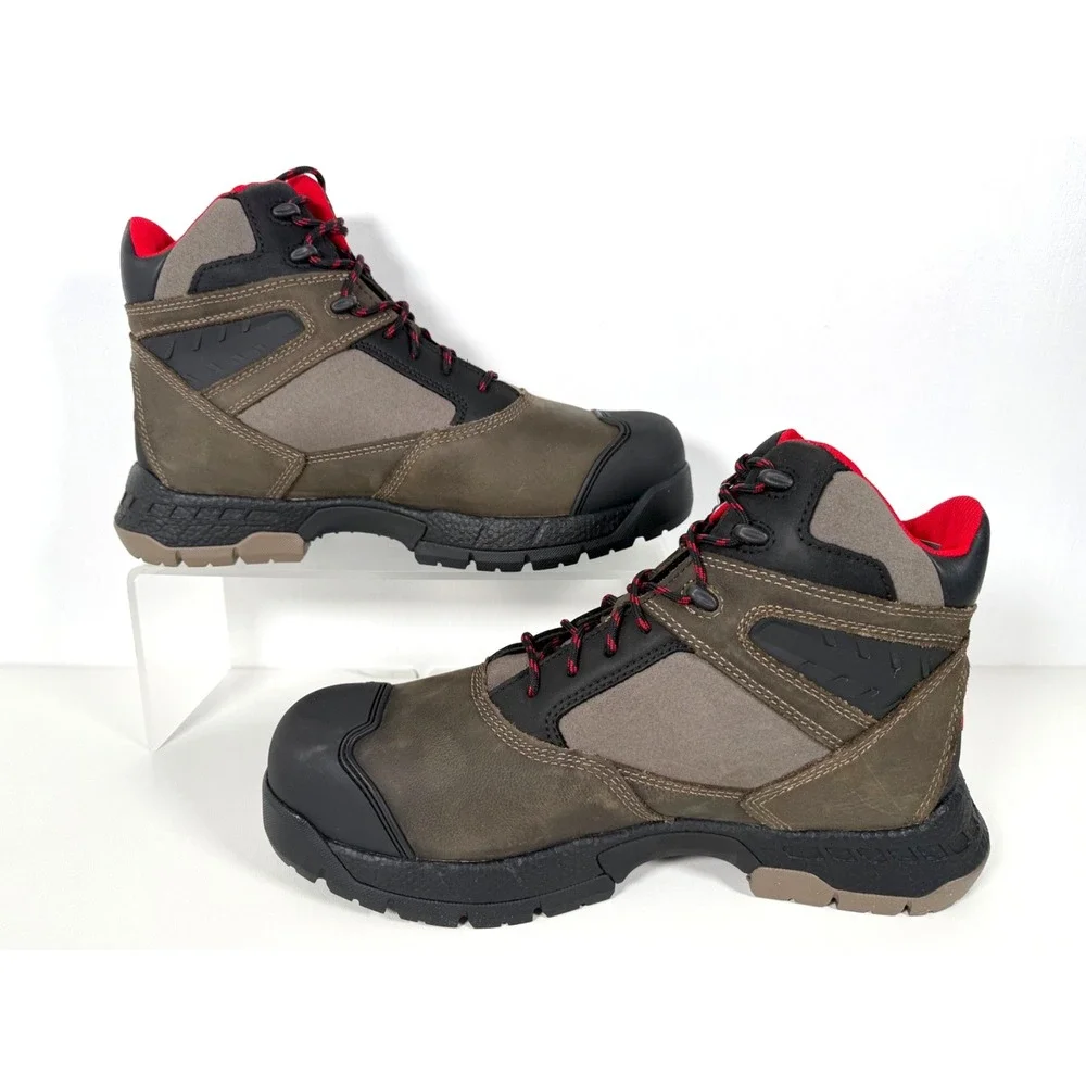Wolverine Rush USPRG CarbonMAX Toe Waterproof Boot 11 EW Brown W231039 NIB